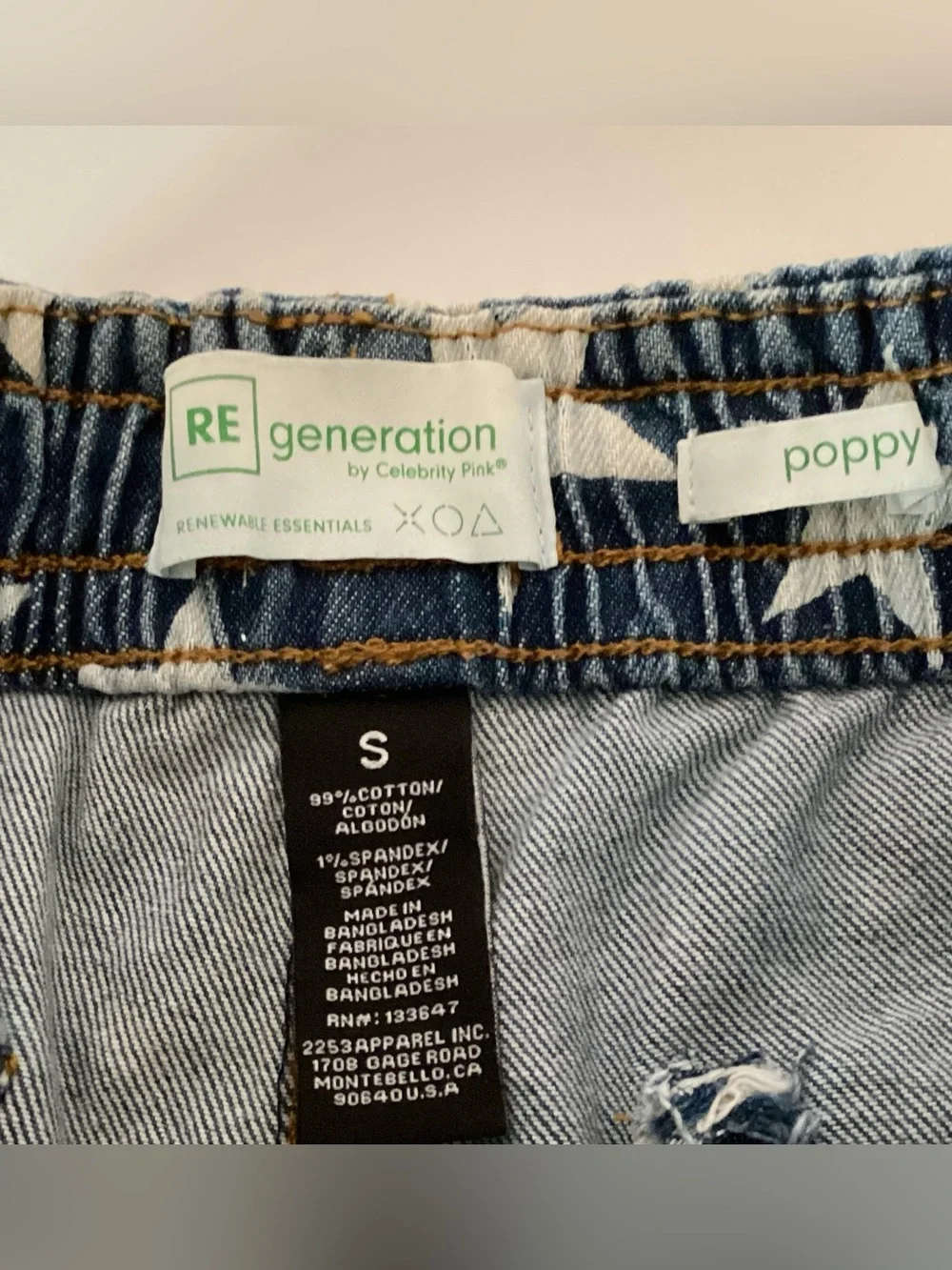 REgeneration by Celebrity Pink Denim Short